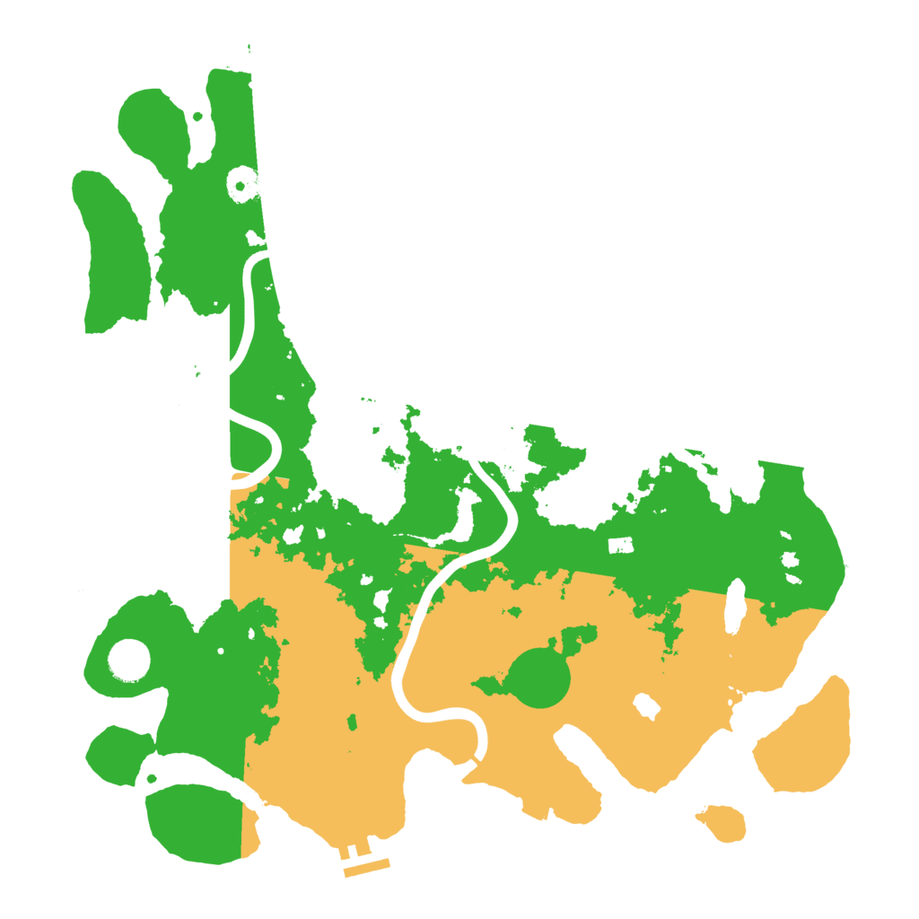 Biome Rust Map: Procedural Map, Size: 4000, Seed: 514729333