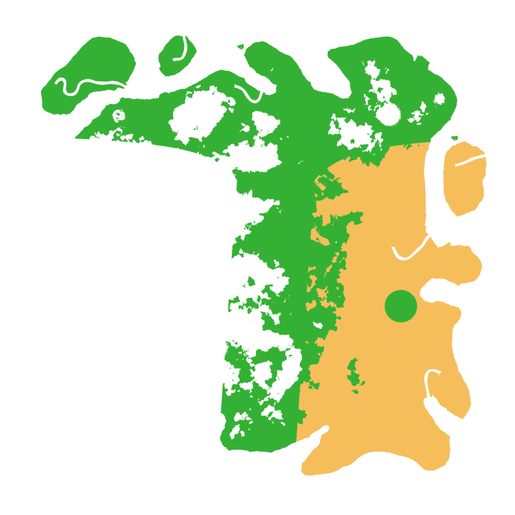 Biome Rust Map: Procedural Map, Size: 4200, Seed: 83462
