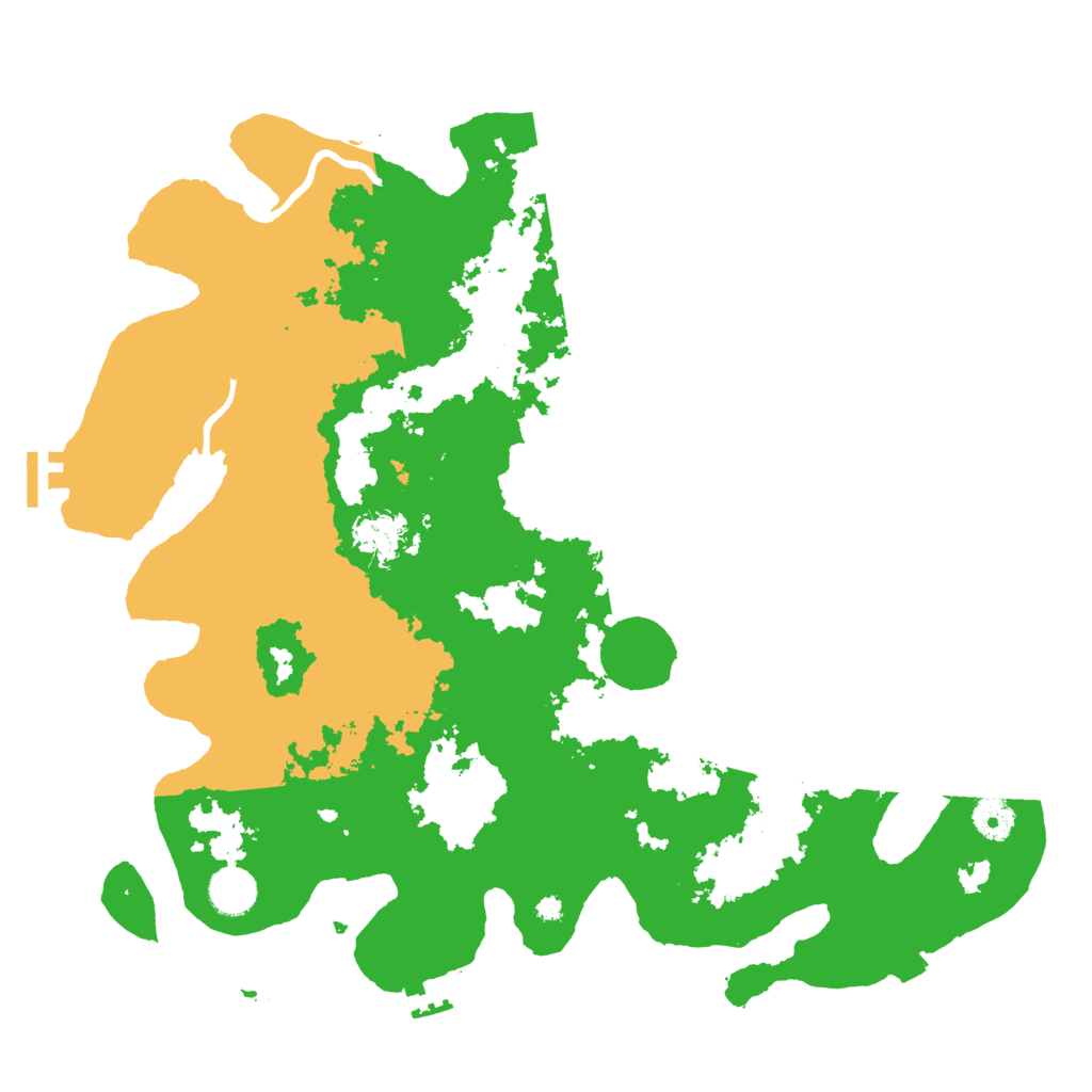 Biome Rust Map: Procedural Map, Size: 3966, Seed: 87675