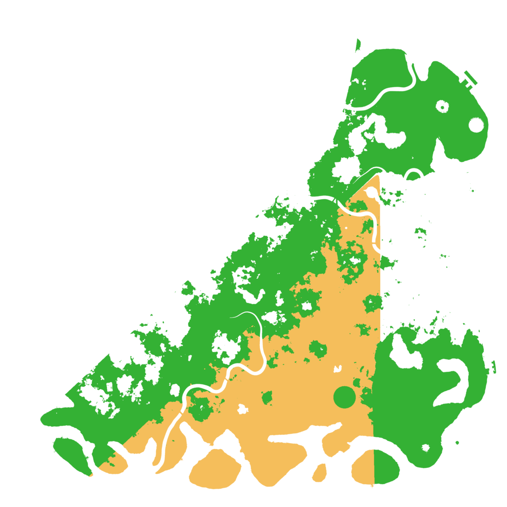Biome Rust Map: Procedural Map, Size: 6000, Seed: 7356449