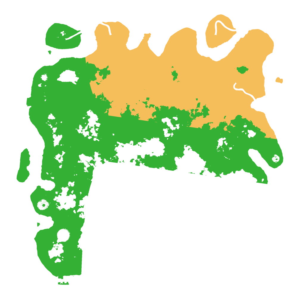 Biome Rust Map: Procedural Map, Size: 4250, Seed: 851515198