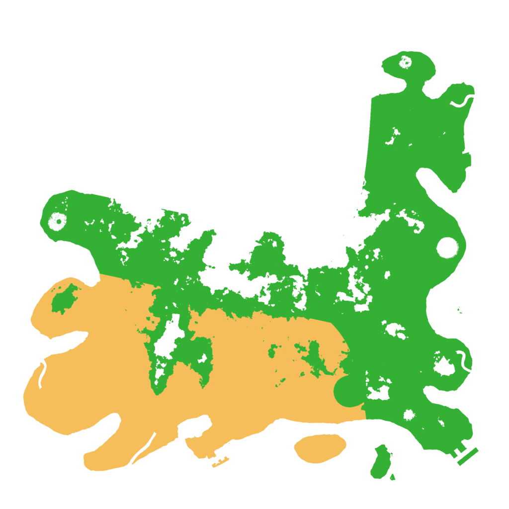 Biome Rust Map: Procedural Map, Size: 4250, Seed: 110777789