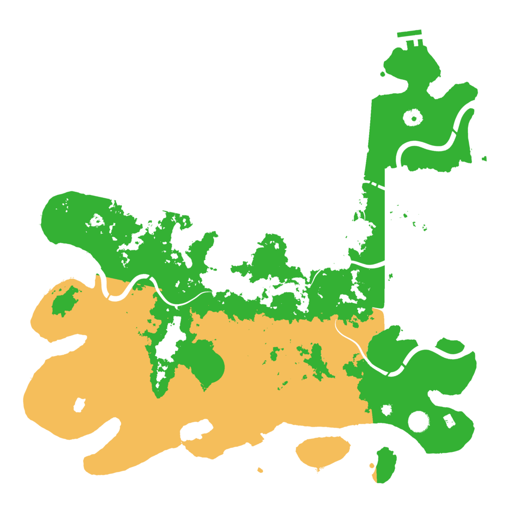 Biome Rust Map: Procedural Map, Size: 4250, Seed: 110777789
