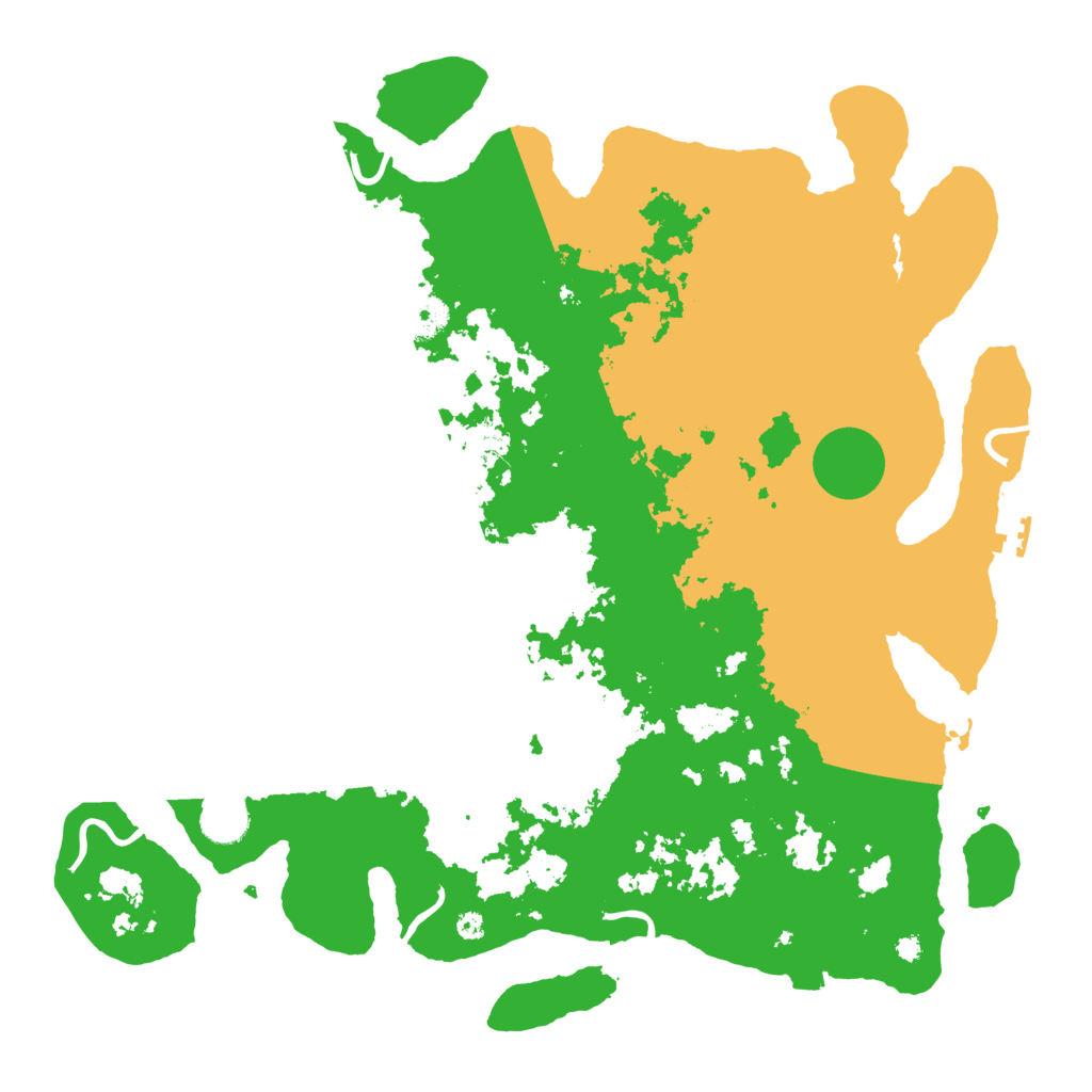 Biome Rust Map: Procedural Map, Size: 4000, Seed: 845786807