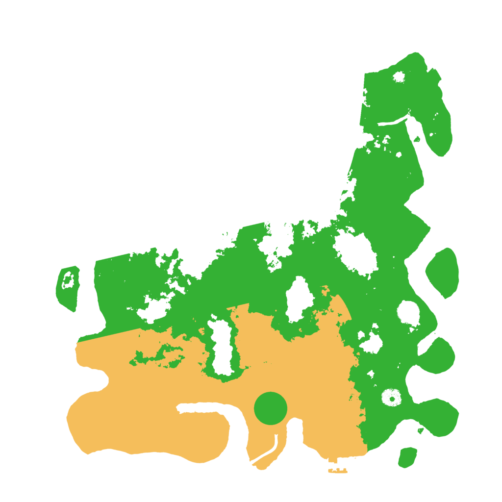 Biome Rust Map: Procedural Map, Size: 4000, Seed: 36697382