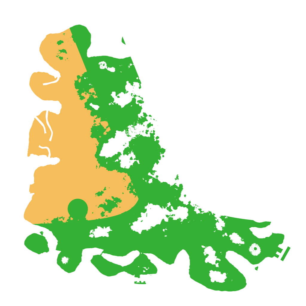 Biome Rust Map: Procedural Map, Size: 4010, Seed: 74581