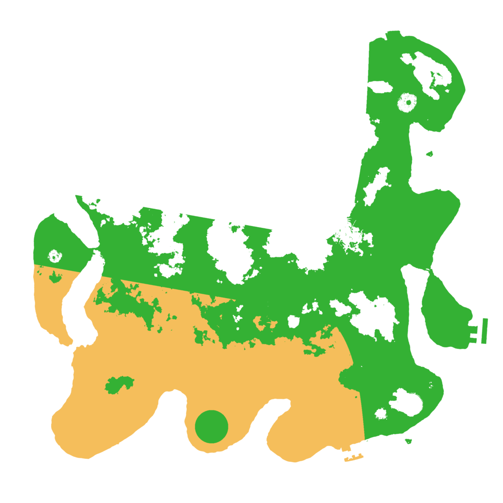 Biome Rust Map: Procedural Map, Size: 4000, Seed: 72734