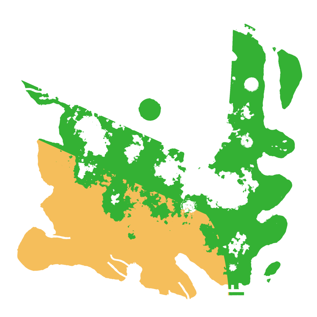 Biome Rust Map: Procedural Map, Size: 4000, Seed: 5349827