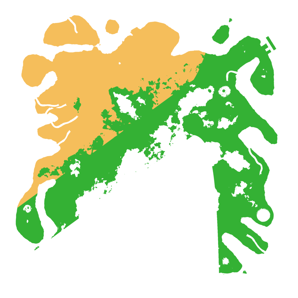 Biome Rust Map: Procedural Map, Size: 4000, Seed: 1947502371