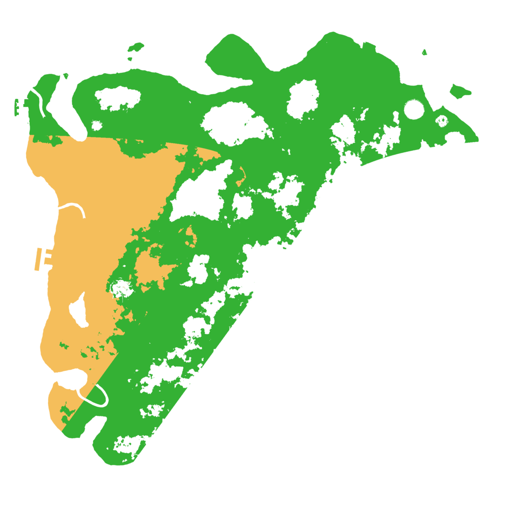 Biome Rust Map: Procedural Map, Size: 4500, Seed: 42026869
