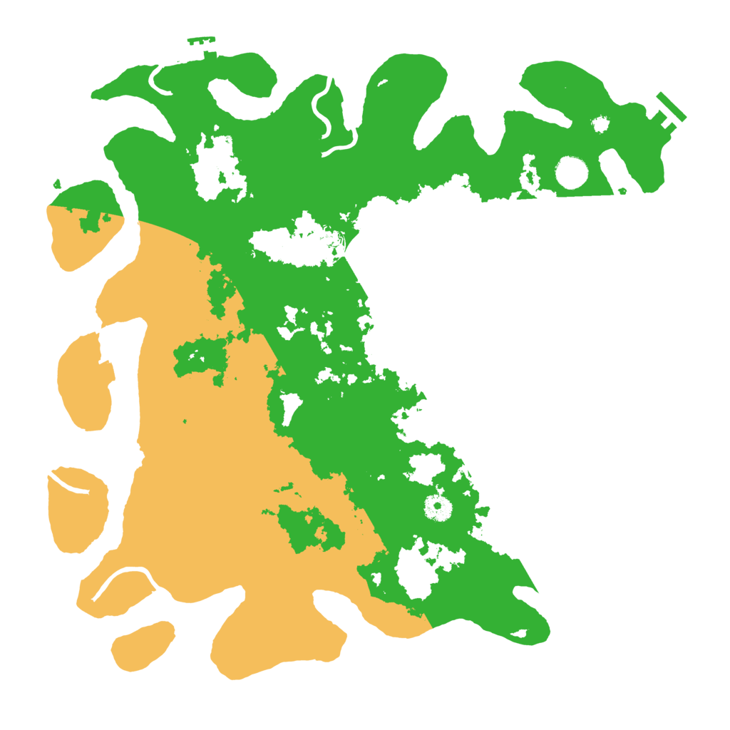Biome Rust Map: Procedural Map, Size: 4000, Seed: 218704962