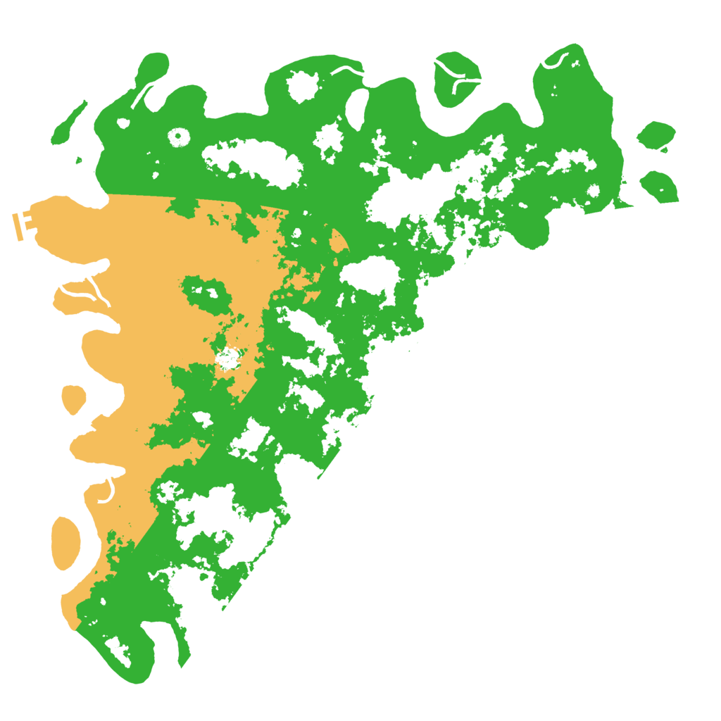 Biome Rust Map: Procedural Map, Size: 5250, Seed: 1452369875