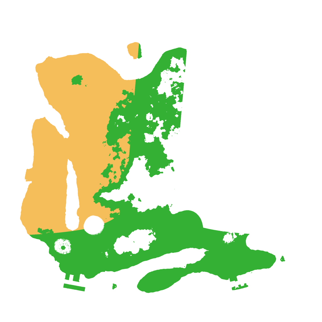 Biome Rust Map: Procedural Map, Size: 3000, Seed: 15048
