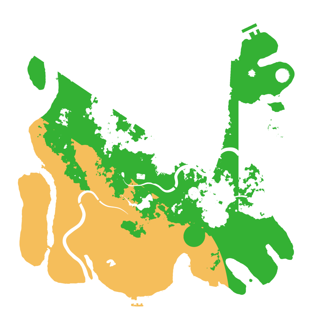 Biome Rust Map: Procedural Map, Size: 4000, Seed: 850027910