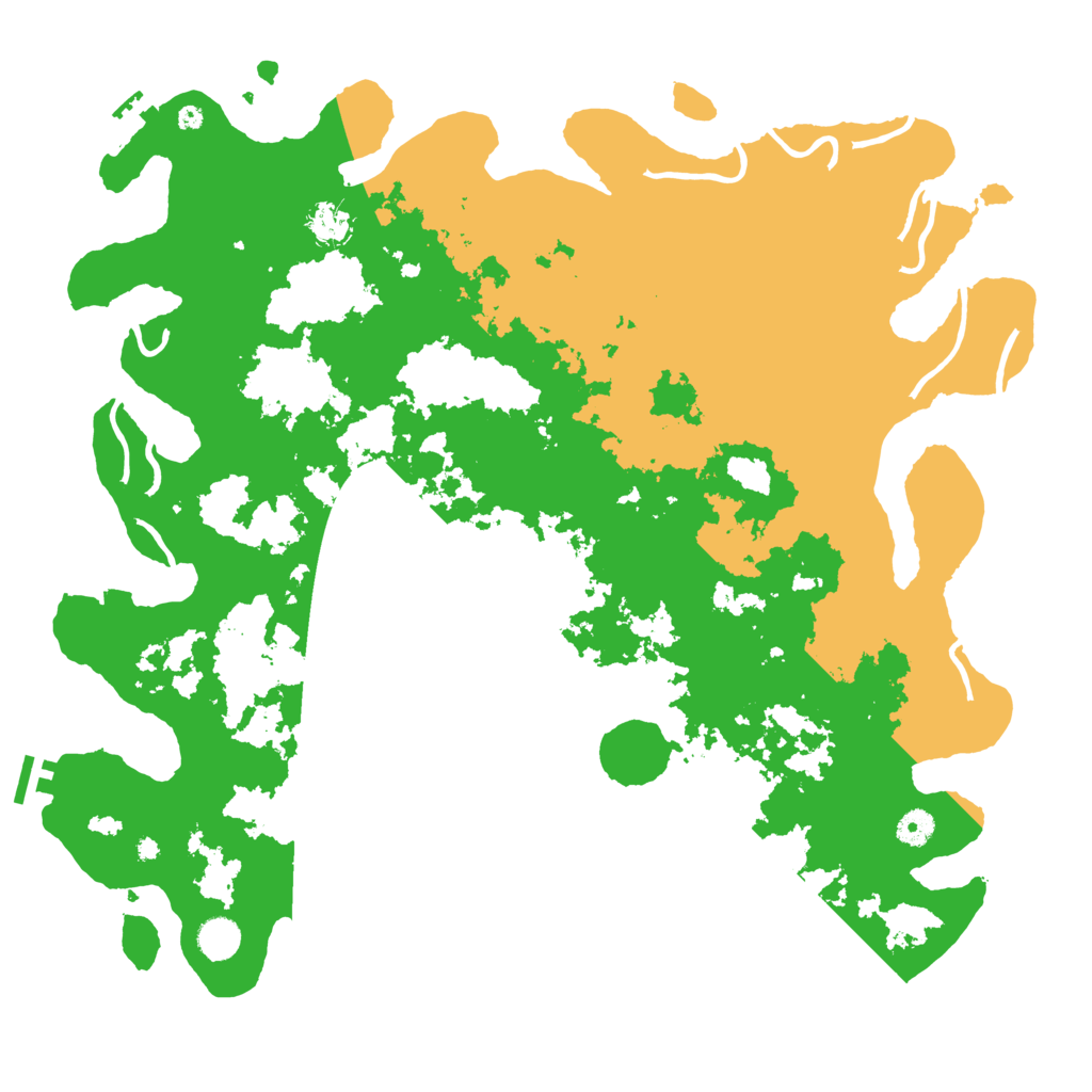 Biome Rust Map: Procedural Map, Size: 4500, Seed: 1415873336