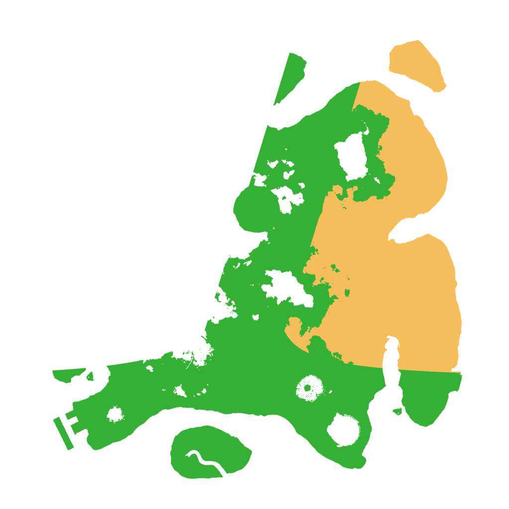 Biome Rust Map: Procedural Map, Size: 3000, Seed: 807939315