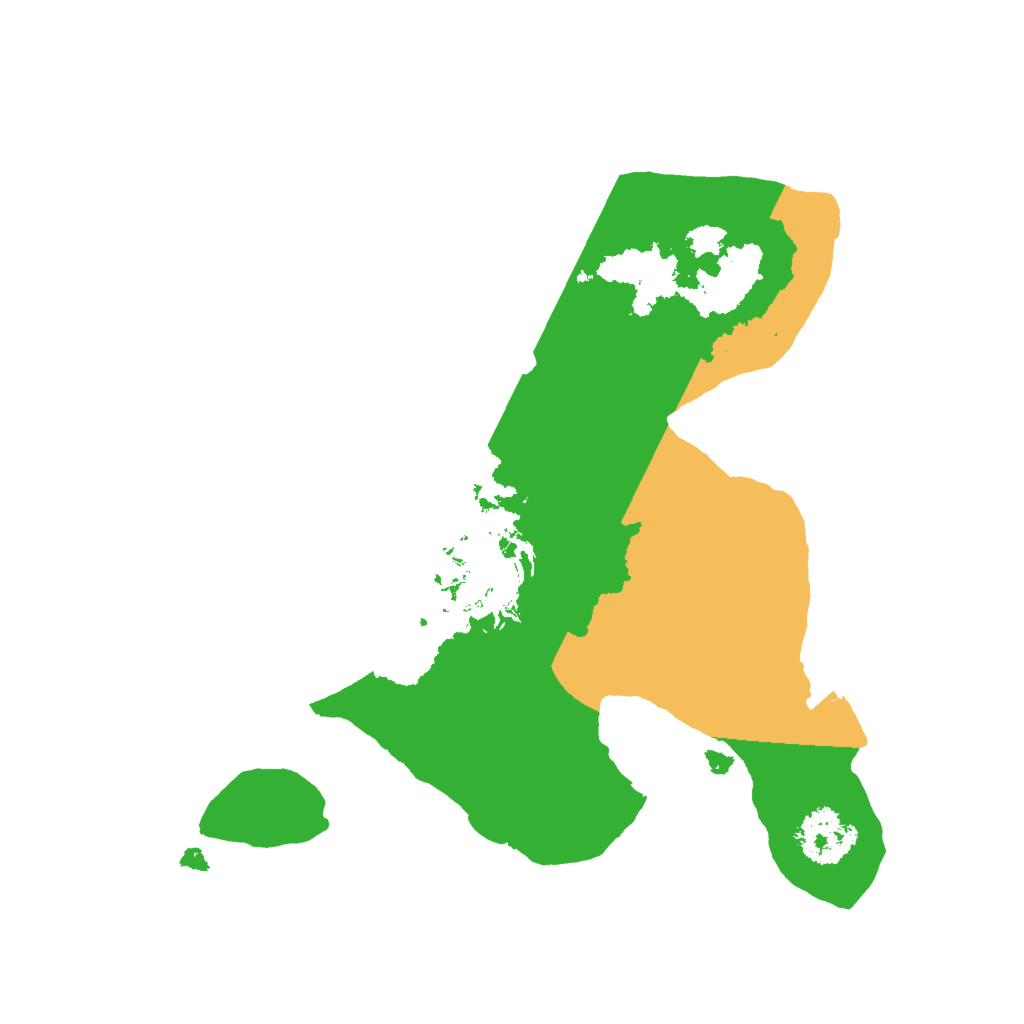 Biome Rust Map: Procedural Map, Size: 1900, Seed: 58295