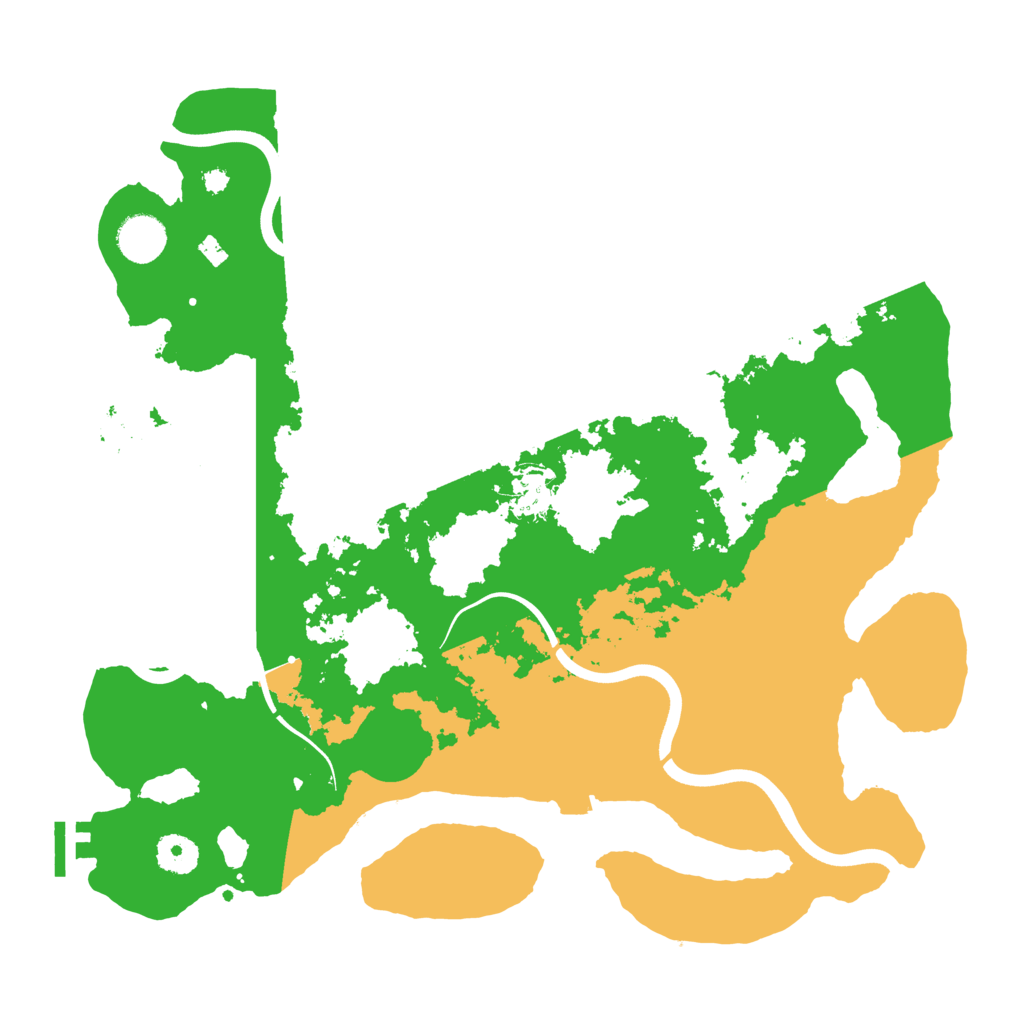 Biome Rust Map: Procedural Map, Size: 3750, Seed: 1484781339