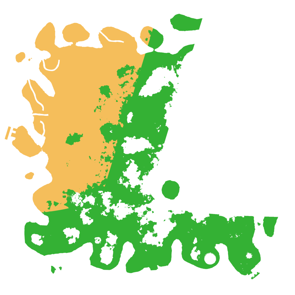 Biome Rust Map: Procedural Map, Size: 4500, Seed: 1013428713