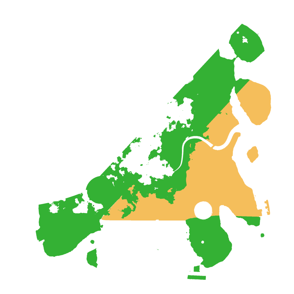 Biome Rust Map: Procedural Map, Size: 3000, Seed: 9723