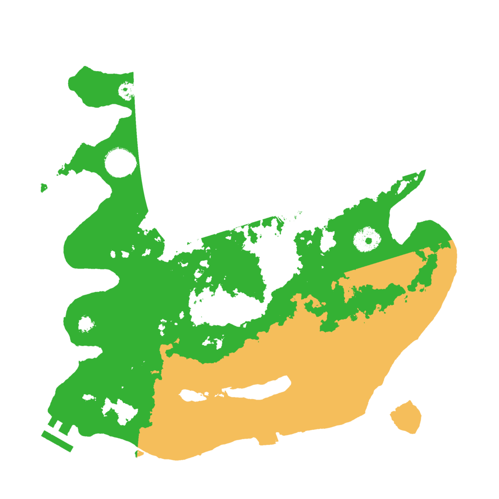 Biome Rust Map: Procedural Map, Size: 3000, Seed: 84794