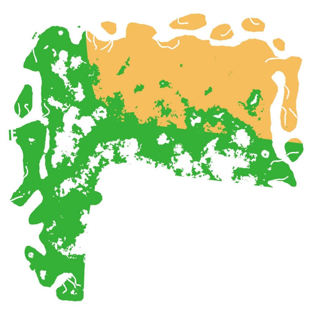 Biome Rust Map: Procedural Map, Size: 6000, Seed: 589991283
