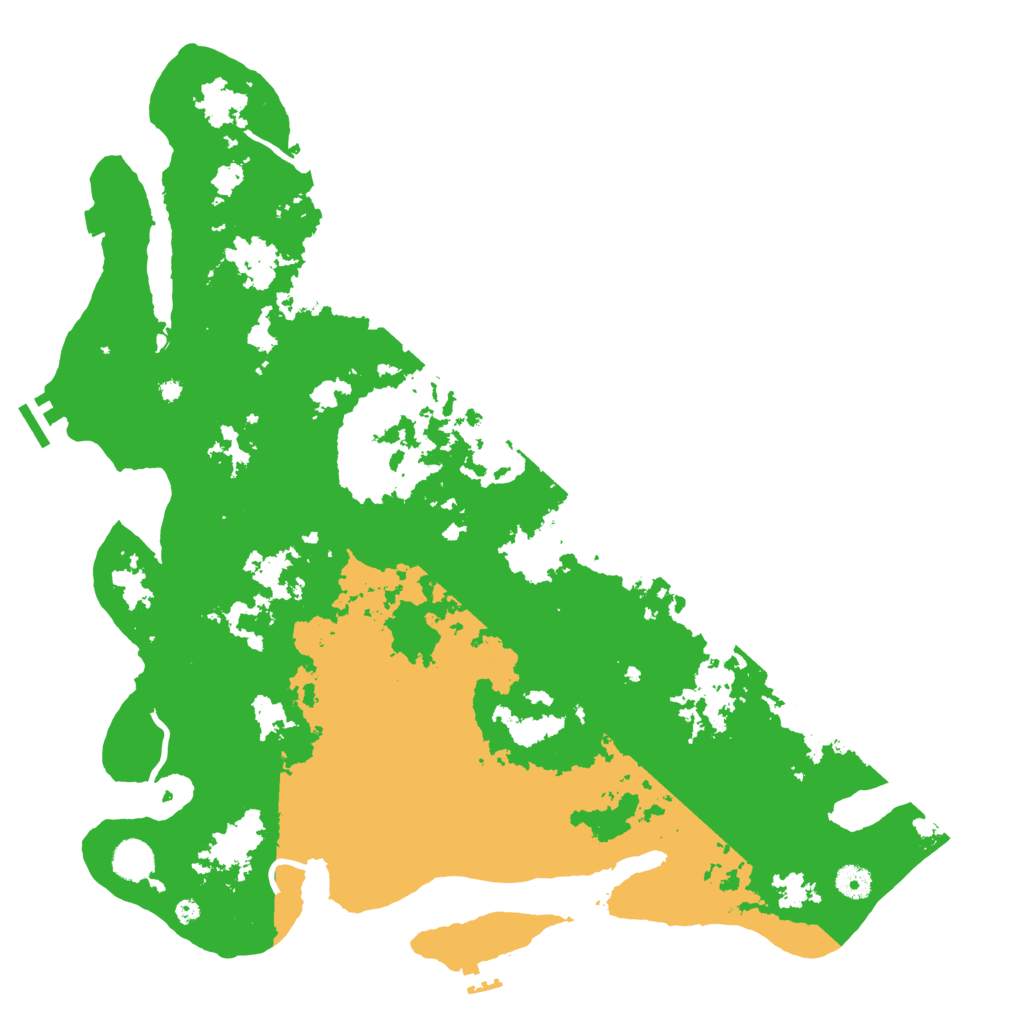 Biome Rust Map: Procedural Map, Size: 4400, Seed: 6997619