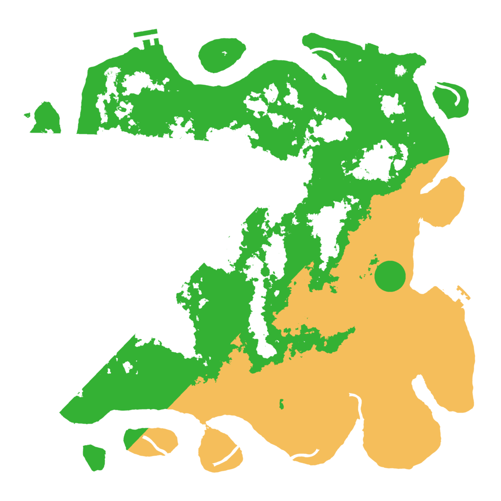 Biome Rust Map: Procedural Map, Size: 4250, Seed: 509199272