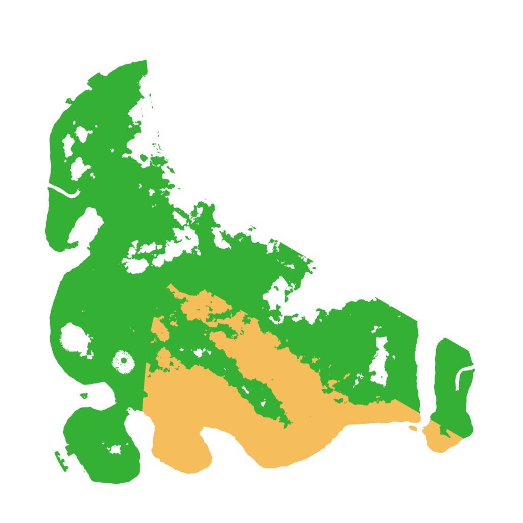 Biome Rust Map: Procedural Map, Size: 3600, Seed: 771904447