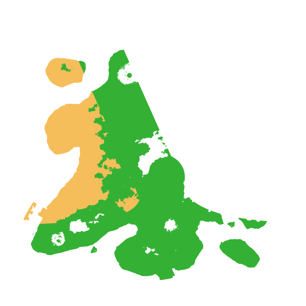 Biome Rust Map: Procedural Map, Size: 2300, Seed: 40000