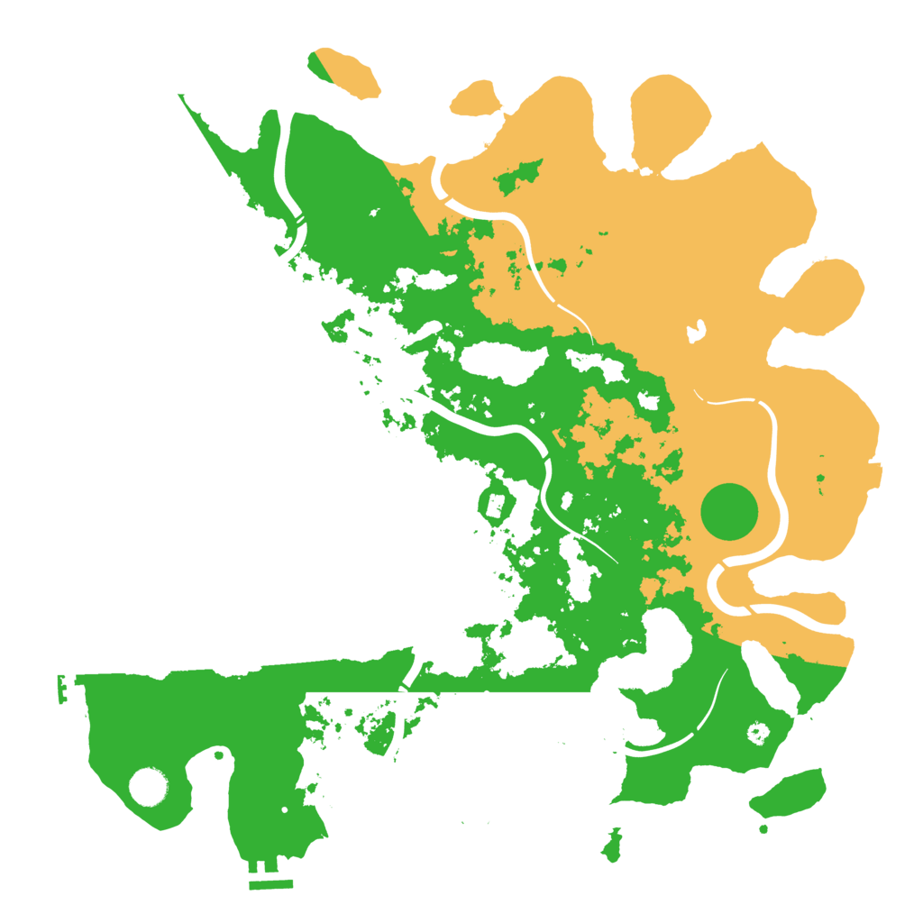 Biome Rust Map: Procedural Map, Size: 4250, Seed: 796706041