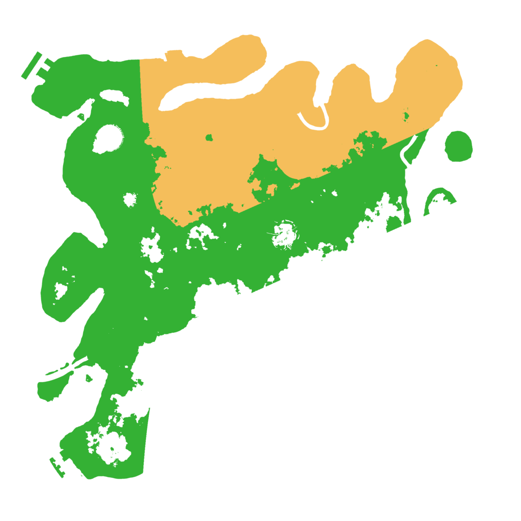 Biome Rust Map: Procedural Map, Size: 3500, Seed: 1022009207