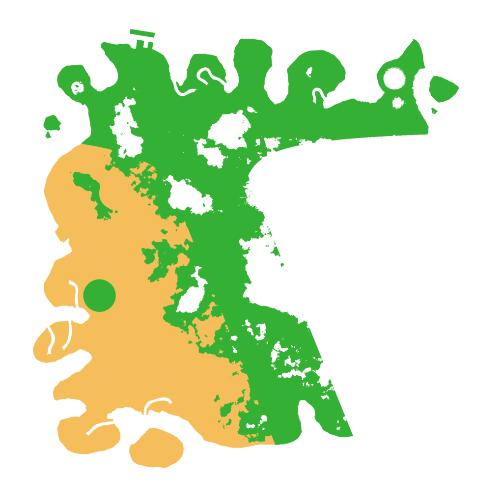 Biome Rust Map: Procedural Map, Size: 4096, Seed: 683499788