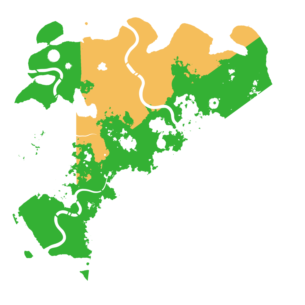 Biome Rust Map: Procedural Map, Size: 4350, Seed: 15082024