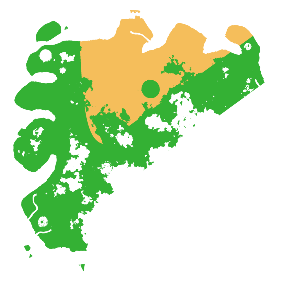 Biome Rust Map: Procedural Map, Size: 4350, Seed: 15082024