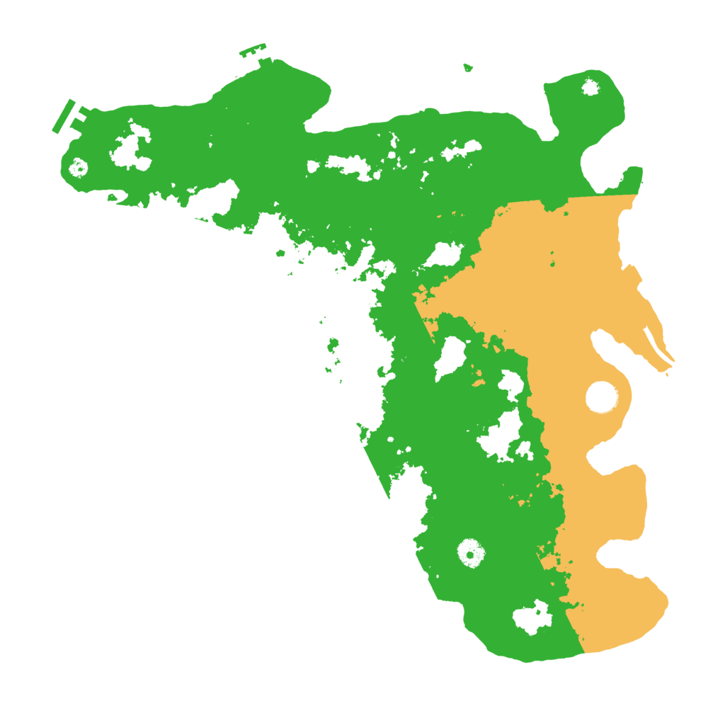 Biome Rust Map: Procedural Map, Size: 4000, Seed: 1496326423