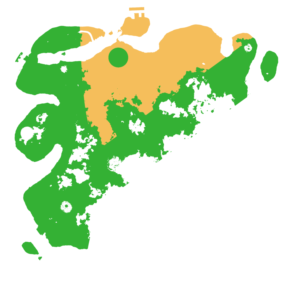 Biome Rust Map: Procedural Map, Size: 4000, Seed: 15082024