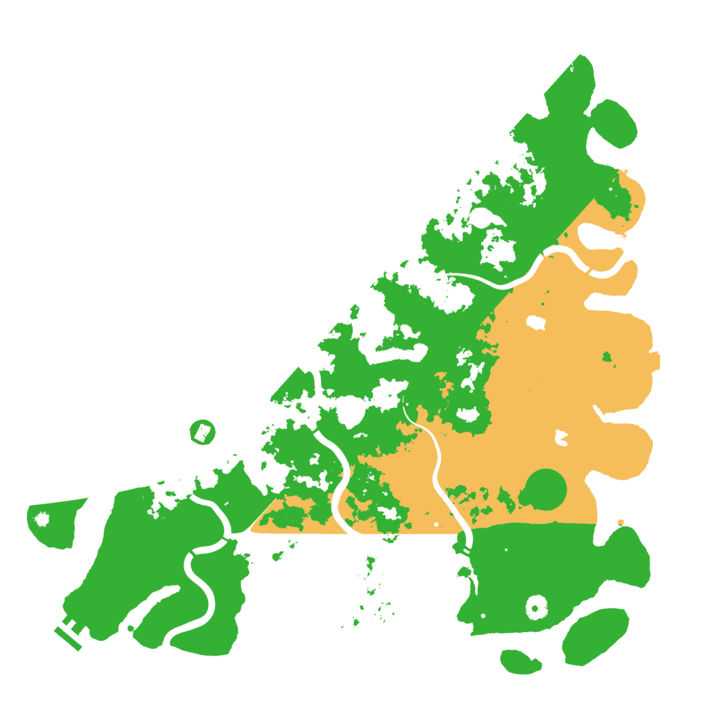 Biome Rust Map: Procedural Map, Size: 4500, Seed: 1603201795