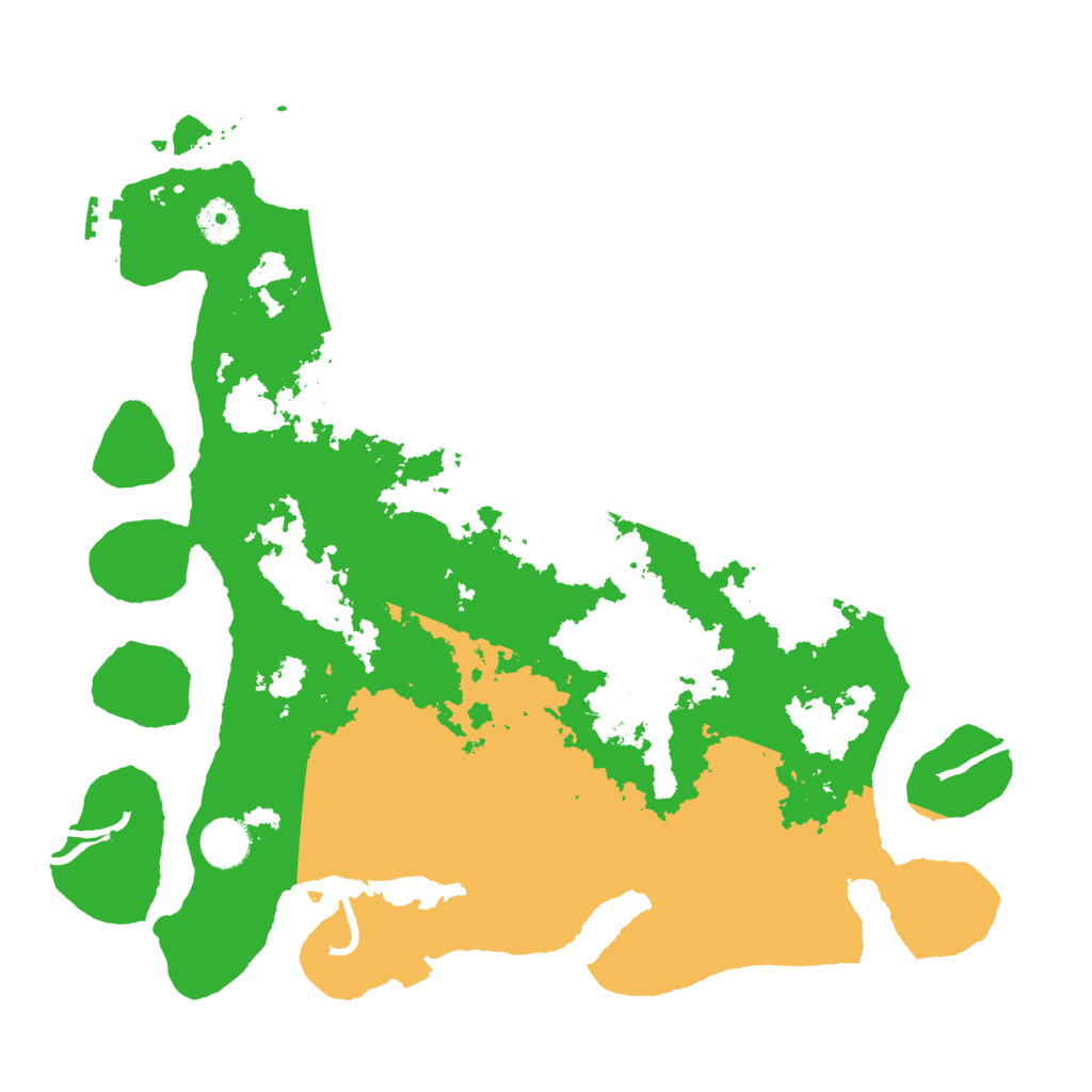 Biome Rust Map: Procedural Map, Size: 3850, Seed: 583901948