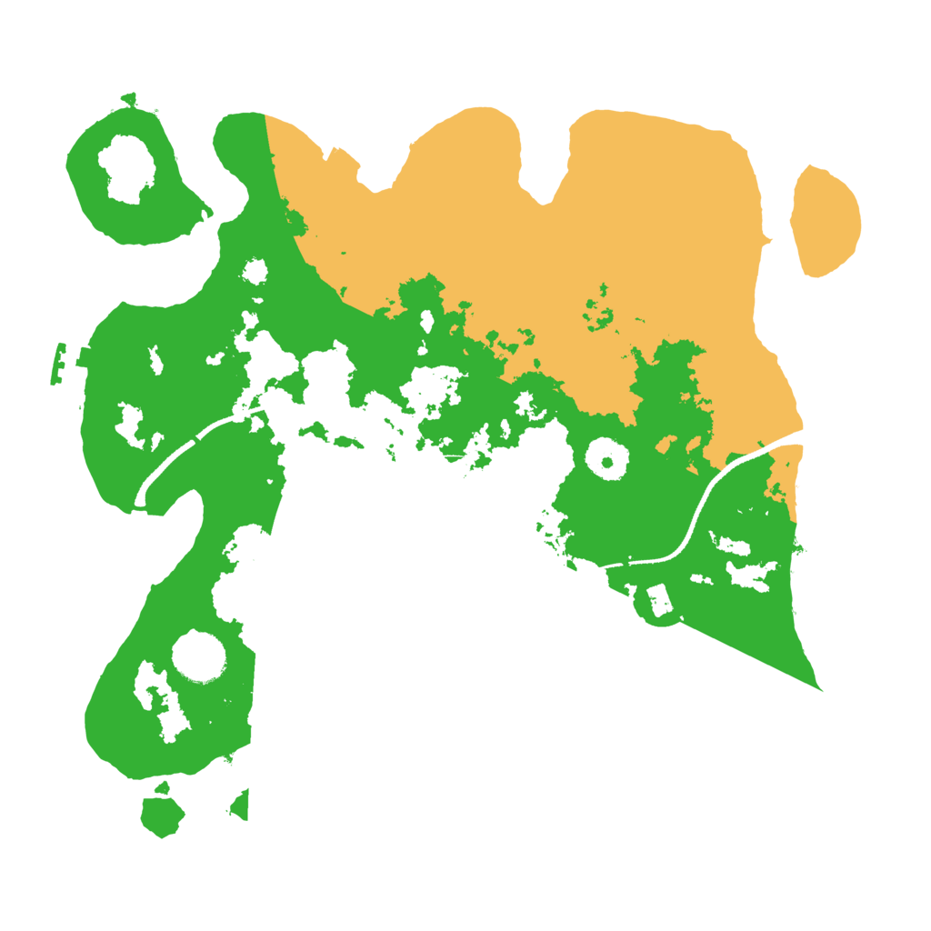 Biome Rust Map: Procedural Map, Size: 3300, Seed: 1748245982