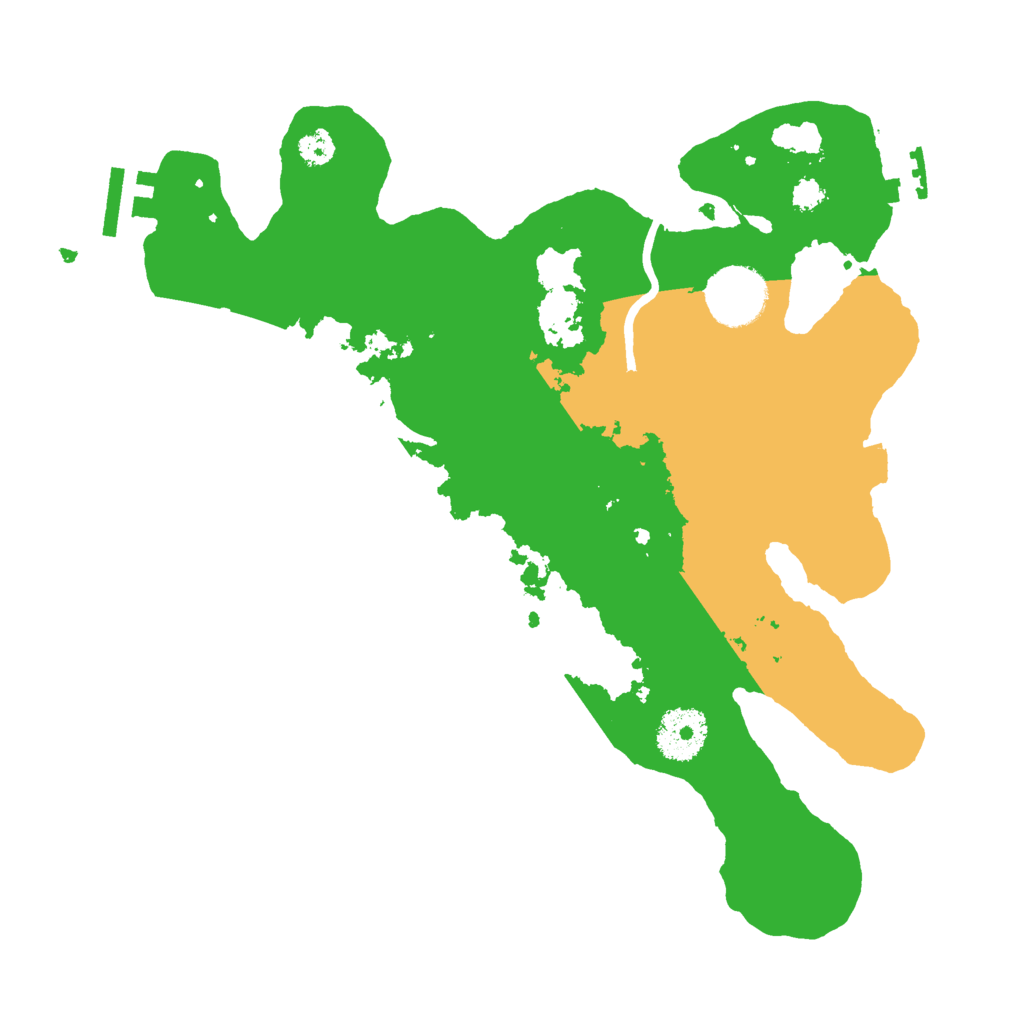 Biome Rust Map: Procedural Map, Size: 3000, Seed: 1389057253