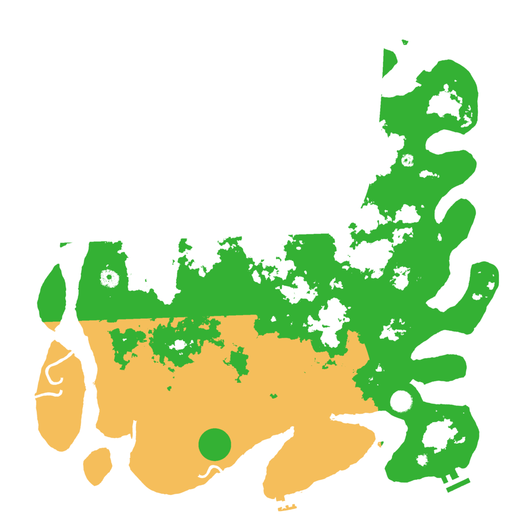 Biome Rust Map: Procedural Map, Size: 4250, Seed: 1529159354