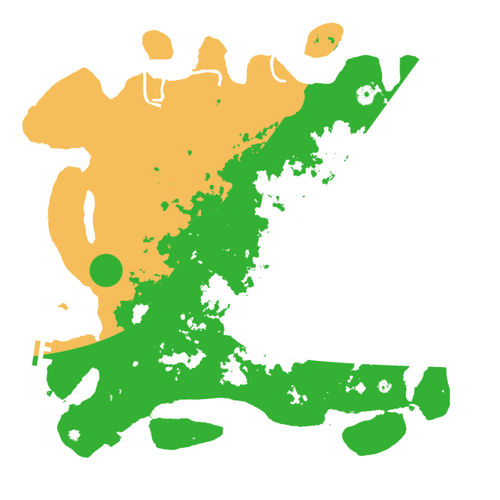 Biome Rust Map: Procedural Map, Size: 4000, Seed: 100198