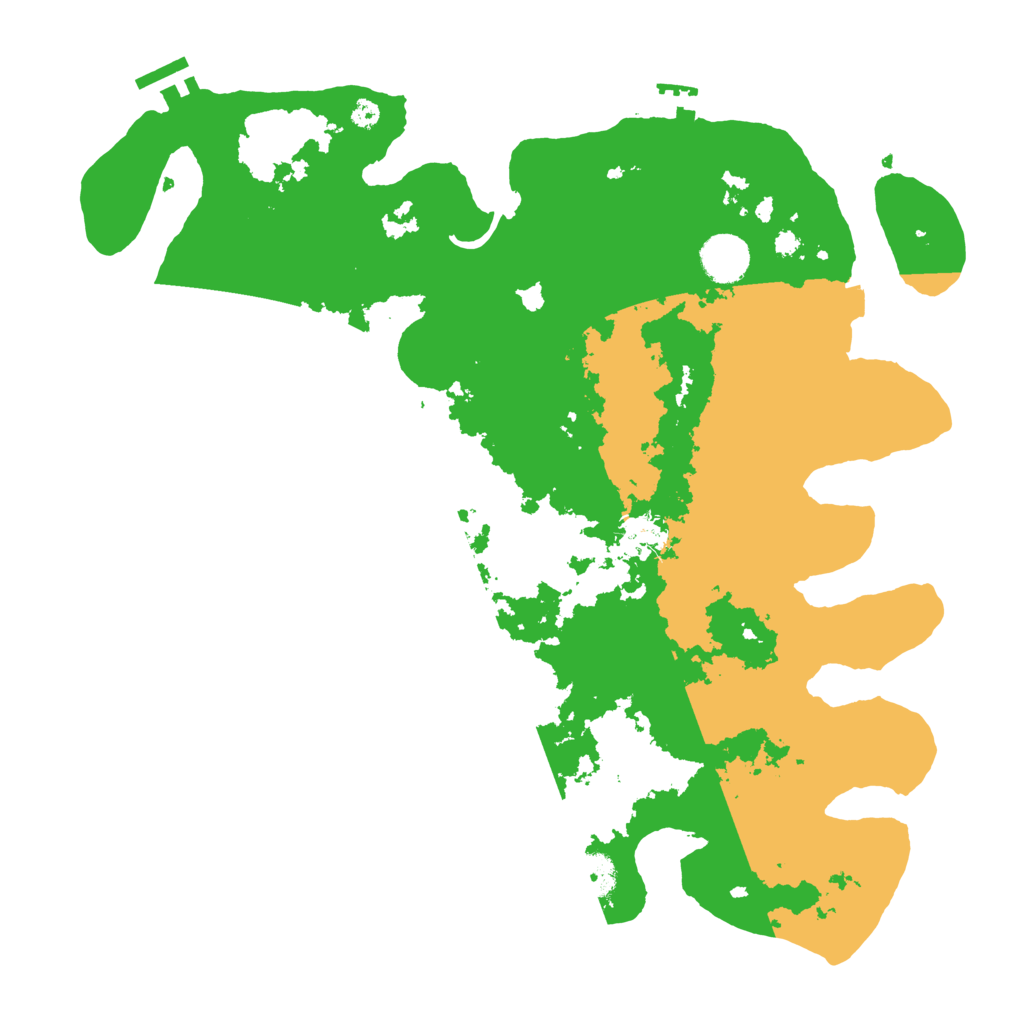 Biome Rust Map: Procedural Map, Size: 3750, Seed: 689739302