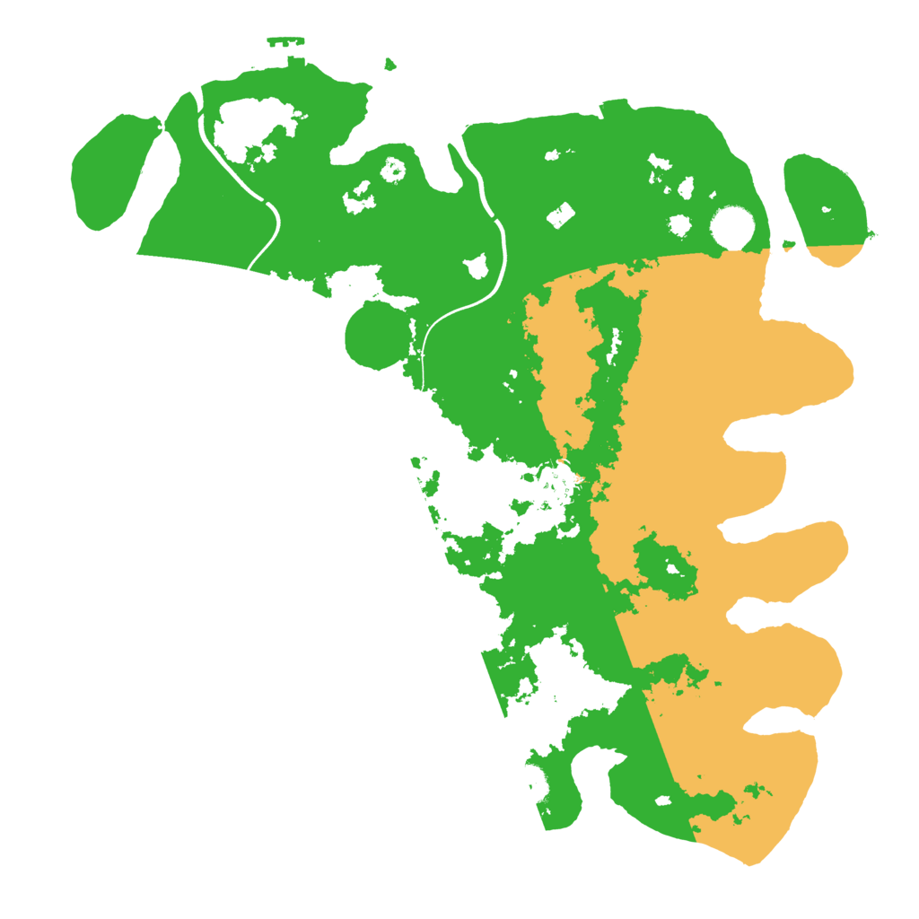 Biome Rust Map: Procedural Map, Size: 3750, Seed: 689739302