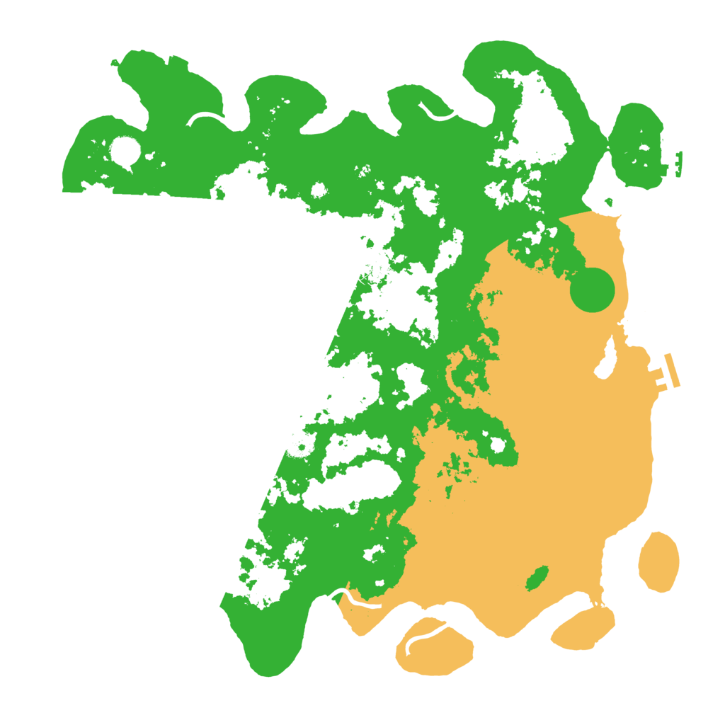 Biome Rust Map: Procedural Map, Size: 4250, Seed: 175439