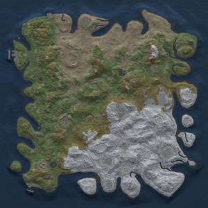 Thumbnail Rust Map: Procedural Map, Size: 4750, Seed: 691524068, 19 Monuments