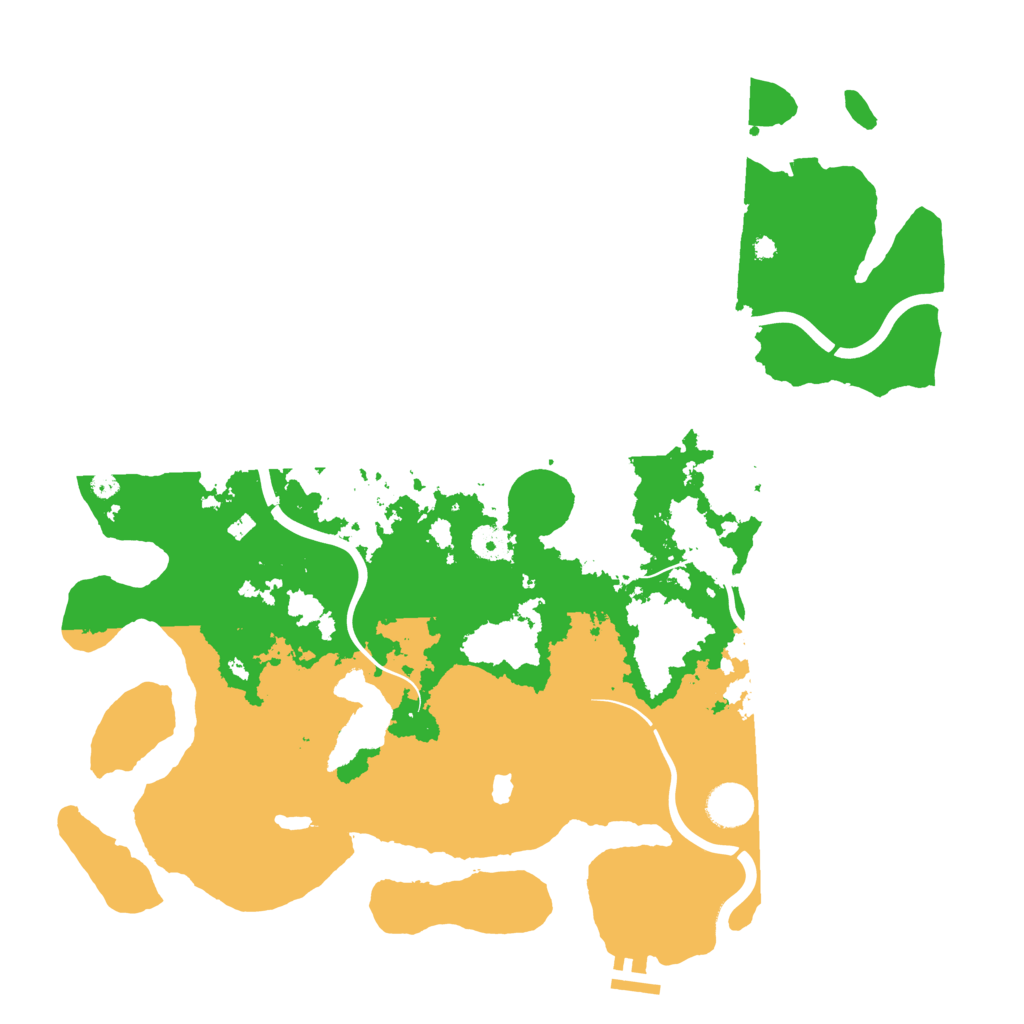 Biome Rust Map: Procedural Map, Size: 4200, Seed: 2013388423