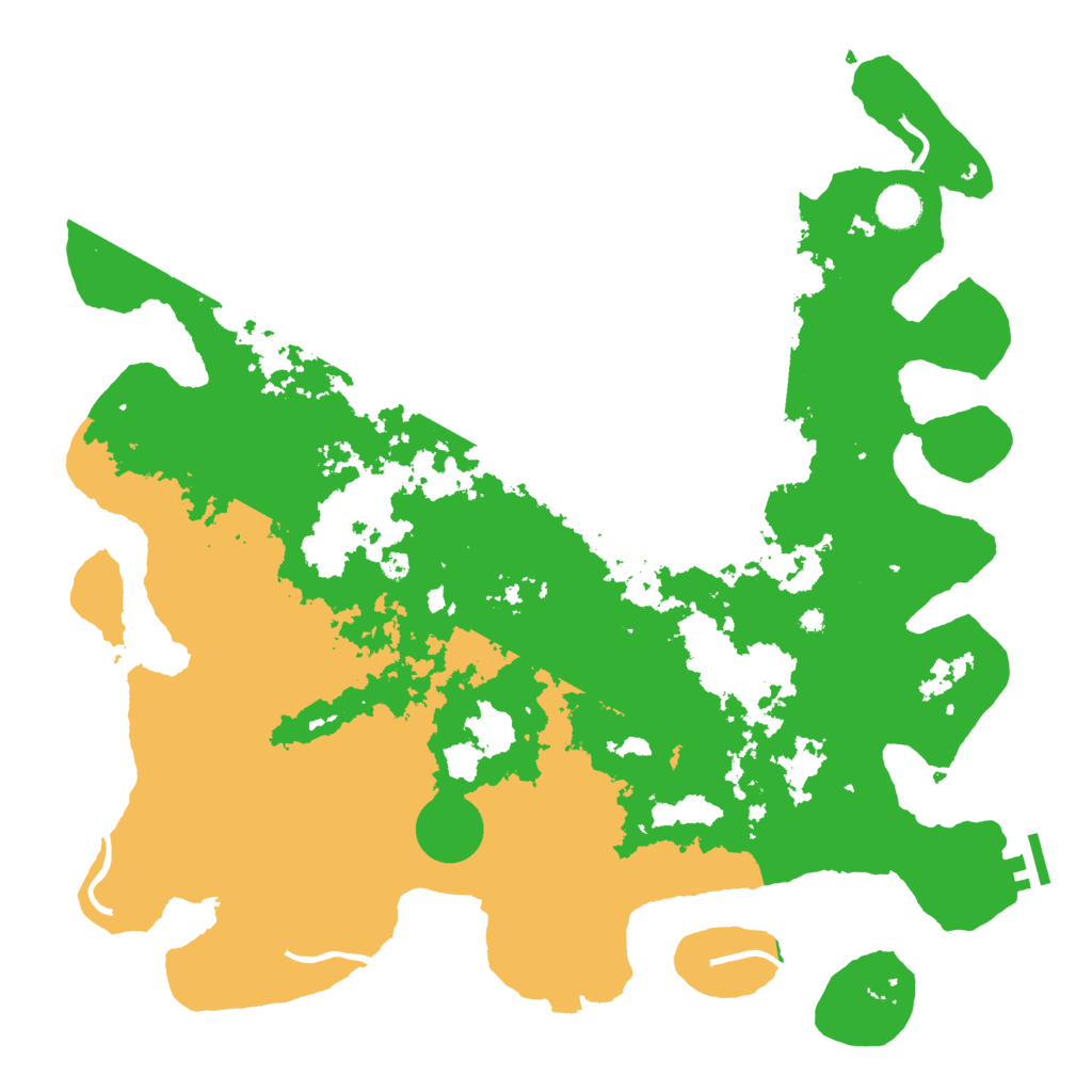 Biome Rust Map: Procedural Map, Size: 4250, Seed: 850702134