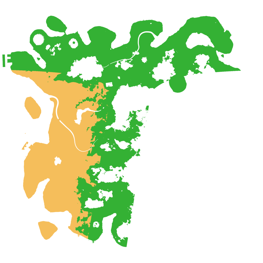 Biome Rust Map: Procedural Map, Size: 4250, Seed: 61936386